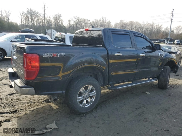 2020 Ford Ranger XL with VIN 1FTER4FH8LLA44430, listed as a Copart auction lot 44298085 with 75,485 mi miles and Salvage Title. Bid and sale history available at carsss.com. Image 3.