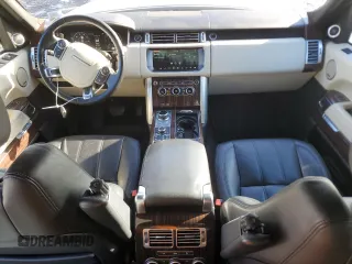 2017 Land Rover Range Rover HSE z VIN SALGS2FK4HA352980, wystawiony jako Copart lot #85070634 z przebiegiem 73 248 mil mil oraz Szkoda całkowita • Salvage title. Historia ofert i sprzedaży dostępna na DreamBid. Obrazek 8.