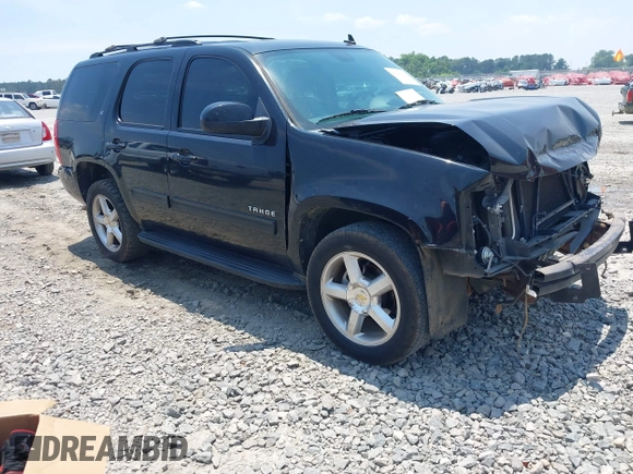 2012 Chevrolet Tahoe LT with VIN 1GNSCBE01CR130929, listed as a IAAI auction lot 42342129 with 234,628 mi miles and . Bid and sale history available at DreamBid. Image 1.