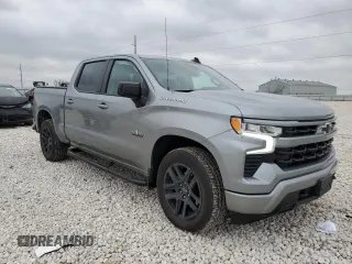 2024 Chevrolet Silverado 1500 RST with VIN 2GCPADED3R1250655, listed as a Copart auction lot 44391345 with 12,279 mi miles and Salvage Title. Bid and sale history available at carsss.com. Image 4.