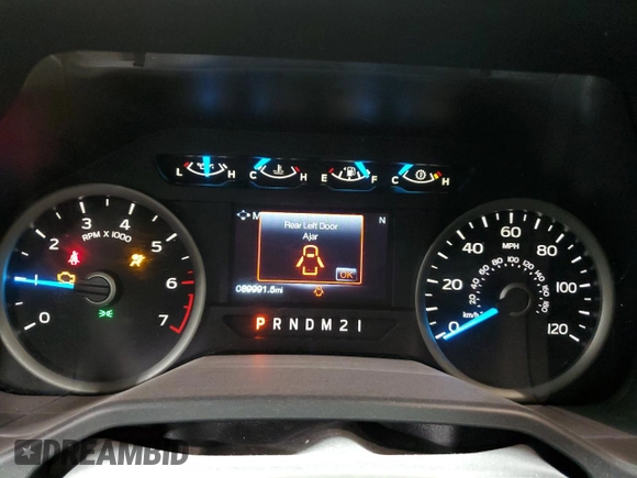 2016 Ford F-150 XLT with VIN 1FTEW1EP3GKD64976, listed as a Copart auction lot 49077345 with 89,991 mi miles and Salvage title. Bid and sale history available at DreamBid. Image 9.