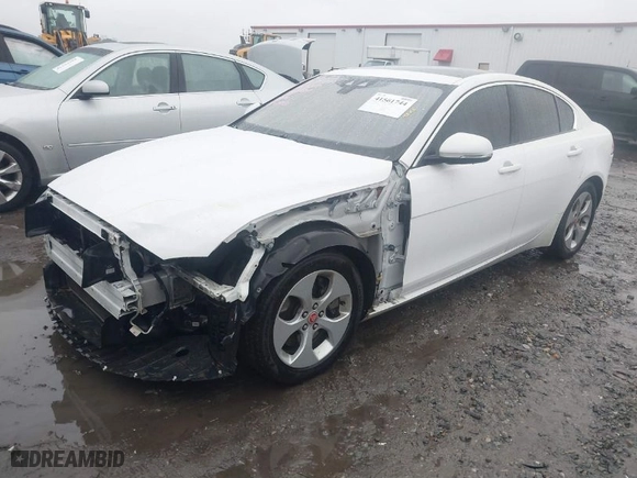 2017 Jaguar XE 25t with VIN SAJAR4BG2HA974050, listed as a IAAI auction lot 41561744 with 131,266 mi miles. Bid and sale history available at carsss.com. Image 2.