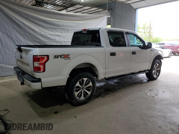 2019 Ford F-150 XL z VIN 1FTEW1E41KFD07022, wystawiony jako Copart lot #57150825 z przebiegiem 81 828 mil mil oraz Szkoda całkowita • Salvage title. Historia ofert i sprzedaży dostępna na DreamBid. Obrazek 3.