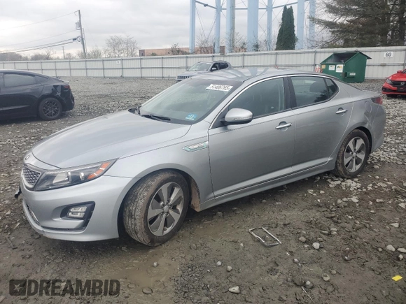 2015 Kia Optima EX z VIN KNAGN4ADXF5088640, wystawiony jako Copart lot #51406765 z przebiegiem 124 970 mil mil oraz Szkoda całkowita • Salvage title. Historia ofert i sprzedaży dostępna na DreamBid. Obrazek 1.