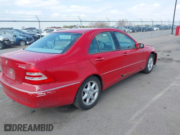 2004 Mercedes-Benz C 240 с VIN WDBRF81J14F500164, выставлен на аукционе IAAI как лот 42070222 с пробегом 187 420 миль миль и . История ставок и продаж доступна на DreamBid. Изображение 4.