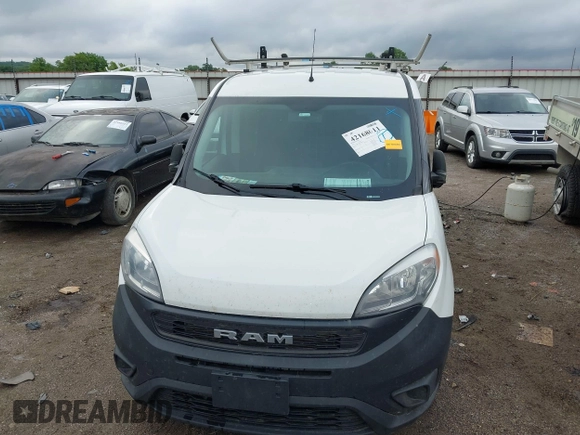 2021 Ram ProMaster City Cargo Tradesman with VIN ZFBHRFAB8M6S96659, listed as a IAAI auction lot 42168011 with 143,566 mi miles and . Bid and sale history available at DreamBid. Image 11.