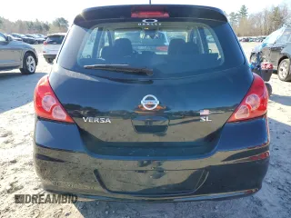 2010 Nissan Versa 1.8 SL with VIN 3N1BC1CP1AL448981, listed as a Copart auction lot 53355565 with 112,021 mi miles and Clean Title. Bid and sale history available at carsss.com. Image 6.