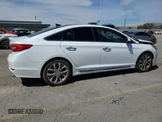 2015 Hyundai Sonata Sport with VIN 5NPE34AB8FH113307, listed as a Copart auction lot 50931225 with 99,961 mi miles and Salvage Title. Bid and sale history available at carsss.com. Image 3.