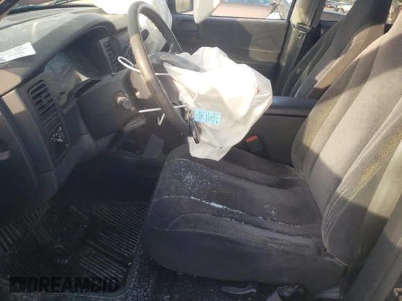 2002 Dodge Dakota SLT with VIN 1B7HG48N62S652764, listed as a Copart auction lot 85219384 with 0 mi miles and Salvage Title. Bid and sale history available at carsss.com. Image 7.