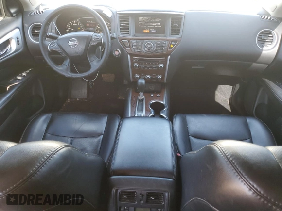 2019 Nissan Pathfinder S z VIN 5N1DR2MM7KC595961, wystawiony jako Copart lot #50716175 z przebiegiem 107 677 mil mil oraz Szkoda całkowita • Salvage title. Historia ofert i sprzedaży dostępna na DreamBid. Obrazek 8.