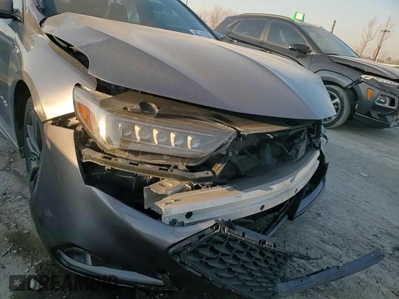 2018 Acura TLX w/A-SPEC Pkg with VIN 19UUB3F61JA003382, listed as a Copart auction lot 48741205 with 69,453 mi miles and Salvage Title. Bid and sale history available at carsss.com. Image 11.