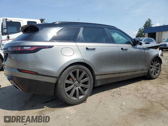 2018 Land Rover Range Rover Velar R-Dynamic HSE with VIN SALYM2RV4JA730077, listed as a Copart auction lot 61153625 with Not provided miles and Clean title. Bid and sale history available at DreamBid. Image 3.