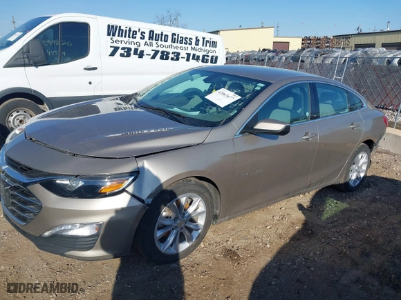 2022 Chevrolet Malibu LT with VIN 1G1ZD5ST7NF154833, listed as a IAAI auction lot 42063677 with 107,804 mi miles. Bid and sale history available at carsss.com. Image 17.