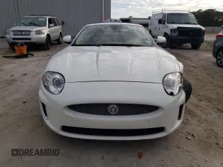 2011 Jaguar XK with VIN SAJWA4GB7BLB39635, listed as a Copart auction lot 42473045 with 36,187 mi miles and Salvage Title. Bid and sale history available at carsss.com. Image 5.