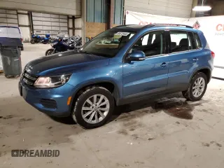 2018 Volkswagen Tiguan with VIN WVGBV7AX9JK006007, listed as a Copart auction lot 85572444 with 65,991 mi miles and Salvage Title. Bid and sale history available at DreamBid. Image 1.