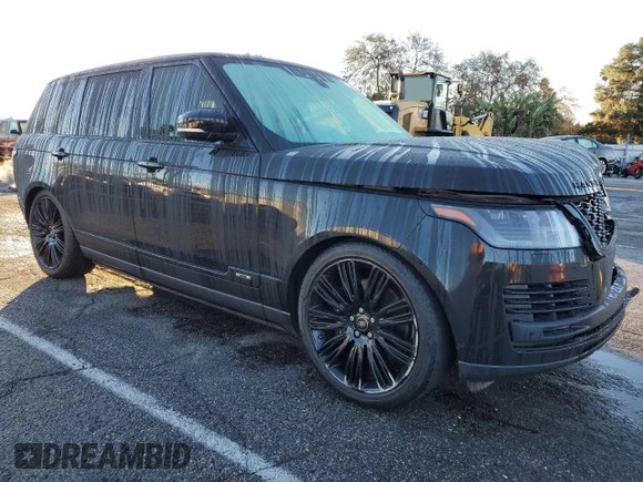 2021 Land Rover Range Rover with VIN SALGS5SE3MA441290, listed as a Copart auction lot 39605704 with 32,422 mi miles and . Bid and sale history available at DreamBid. Image 4.