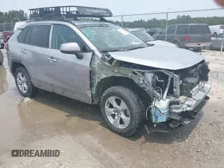 2020 Toyota RAV4 XLE with VIN 2T3W1RFVXLC079578, listed as a IAAI auction lot 42356332 with 51,183 mi miles and . Bid and sale history available at DreamBid. Image 1.