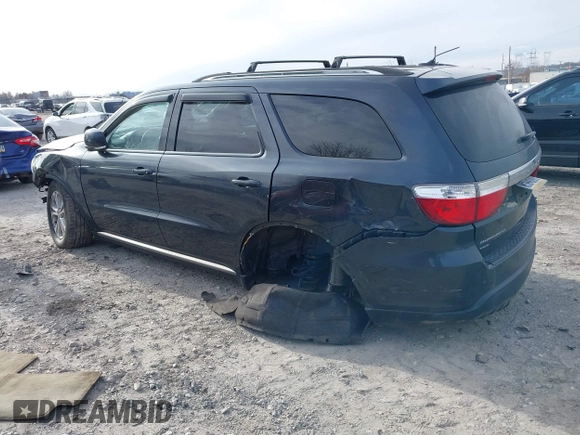 2012 Dodge Durango Crew with VIN 1C4RDJDG0CC337344, listed as a IAAI auction lot 41588370 with 162,339 mi miles. Bid and sale history available at carsss.com. Image 3.