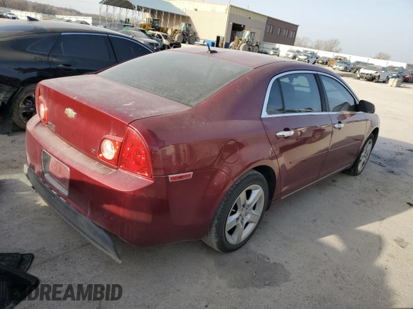 2009 Chevrolet Malibu 2LT with VIN 1G1ZJ57B19F172324, listed as a Copart auction lot 49147575 with 122,768 mi miles and Salvage Title. Bid and sale history available at DreamBid. Image 3.