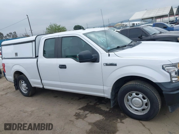 2017 Ford F-150 XL with VIN 1FTEX1C87HKE24171, listed as a IAAI auction lot 41905580 with 54,780 mi miles. Bid and sale history available at carsss.com. Image 13.
