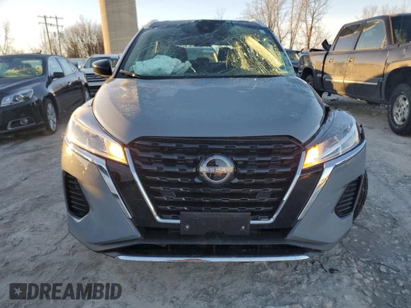 2024 Nissan Kicks SV with VIN 3N1CP5CVXRL514180, listed as a Copart auction lot 43446355 with 8,365 mi miles and Salvage Title. Bid and sale history available at carsss.com. Image 5.