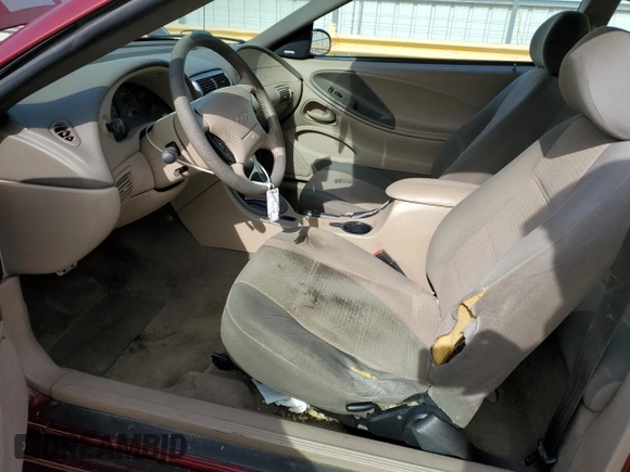 2004 Ford Mustang Standard with VIN 1FAFP406X4F148246, listed as a Copart auction lot 52475415 with 155,429 mi miles and Salvage Title. Bid and sale history available at carsss.com. Image 7.