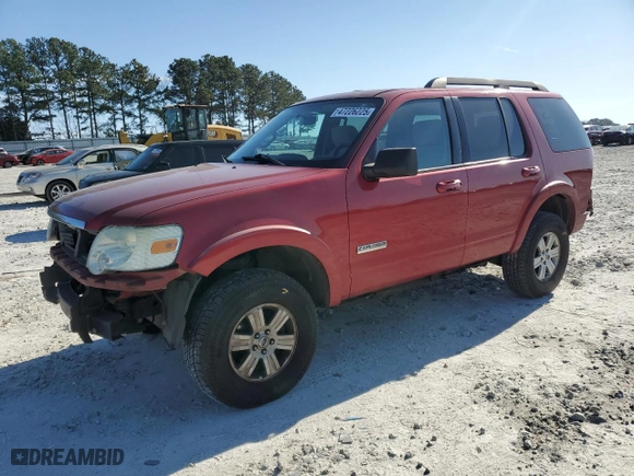 2008 Ford Explorer XLT with VIN 1FMEU73E78UA61484, listed as a Copart auction lot 47226225 with 232,946 mi miles and Salvage Title. Bid and sale history available at carsss.com. Image 1.