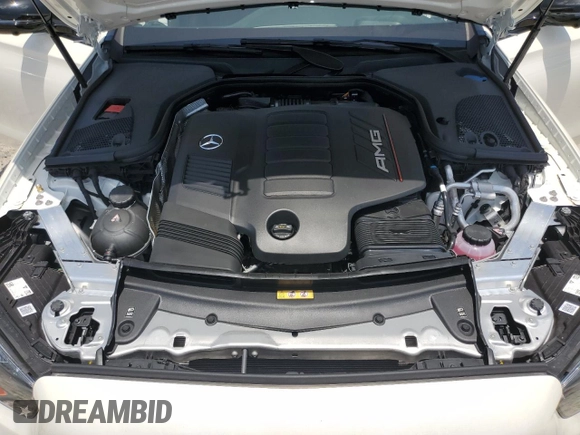 2023 Mercedes-Benz E 53 AMG with VIN W1KZF6BB7PB141885, listed as a Copart auction lot 58682663 with 131 mi miles and . Bid and sale history available at DreamBid. Image 11.