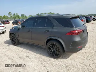 2024 Mercedes-Benz GLE 450 with VIN 4JGFB5KB8RB122828, listed as a Copart auction lot 61954615 with 9,329 mi miles and Salvage title. Bid and sale history available at DreamBid. Image 2.