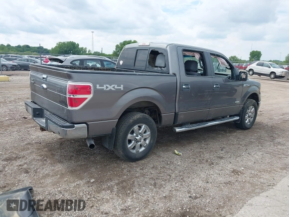 2014 Ford F-150 XL with VIN 1FTFW1ET4EKD59381, listed as a IAAI auction lot 42363671 with 303,429 mi miles and . Bid and sale history available at DreamBid. Image 4.