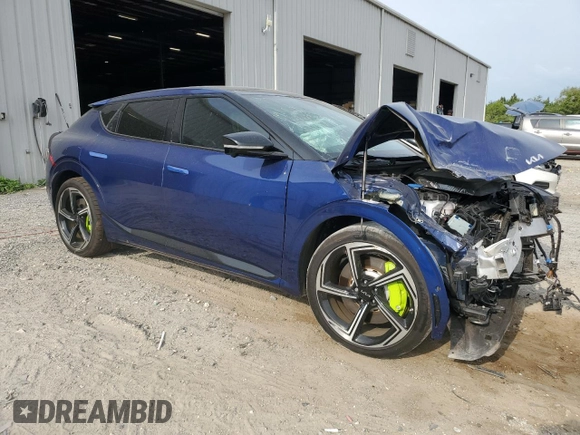 2024 Kia EV6 GT z VIN KNDC5DLE3R5219760, wystawiony jako Copart lot #56112395 z przebiegiem 13 488 mil mil oraz Szkoda całkowita • Salvage title. Historia ofert i sprzedaży dostępna na DreamBid. Obrazek 4.