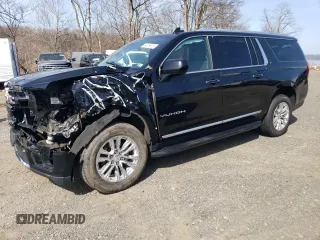 2021 GMC Yukon XL SLT with VIN 1GKS2GKD6MR358429, listed as a Copart auction lot 49319975 with 145,257 mi miles and Clean Title. Bid and sale history available at carsss.com. Image 1.