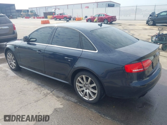 2012 Audi A4 Premium Plus with VIN WAUFFAFL6CN003263, listed as a IAAI auction lot 42260933 with 85,586 mi miles and . Bid and sale history available at DreamBid. Image 3.