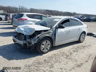 2015 Chevrolet Cruze LS with VIN 1G1PA5SH7F7259475, listed as a IAAI auction lot 41780105 with 108,998 mi miles. Bid and sale history available at carsss.com. Image 2.