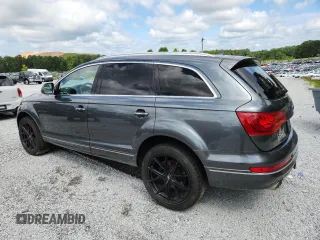 2014 Audi Q7 Premium Plus with VIN WA1LMAFE2ED016382, listed as a Copart auction lot 62724155 with 122,690 mi miles and Clean title. Bid and sale history available at DreamBid. Image 2.