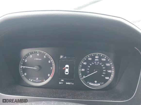 2016 Hyundai Sonata 2.4L Sport with VIN 5NPE34AF5GH300816, listed as a IAAI auction lot 42094577 with 94,621 mi miles. Bid and sale history available at carsss.com. Image 7.