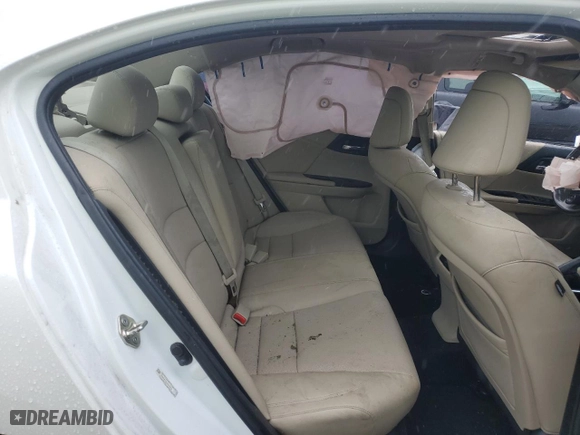 2014 Honda Accord Hybrid EX-L with VIN 1HGCR6F54EA002278, listed as a Copart auction lot 43958245 with 185,376 mi miles and Salvage Title. Bid and sale history available at carsss.com. Image 10.