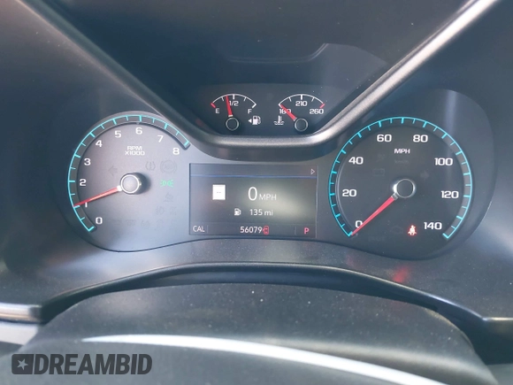 2020 Chevrolet Colorado 2WD LT with VIN 1GCGSCEN8L1125275, listed as a IAAI auction lot 41150812 with 56,079 mi miles and . Bid and sale history available at DreamBid. Image 7.