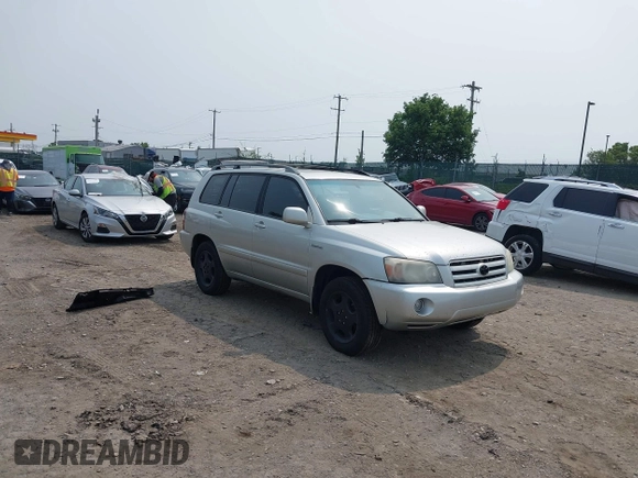 2005 Toyota Highlander z VIN JTEEP21A750118148, wystawiony jako IAAI lot #42489518 z przebiegiem 170 336 mil mil oraz . Historia ofert i sprzedaży dostępna na DreamBid. Obrazek 1.