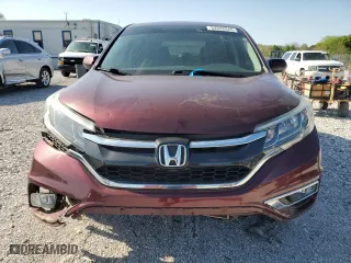 2015 Honda CR-V EX with VIN 2HKRM3H51FH542992, listed as a Copart auction lot 52028945 with 131,297 mi miles and Salvage Title. Bid and sale history available at carsss.com. Image 5.