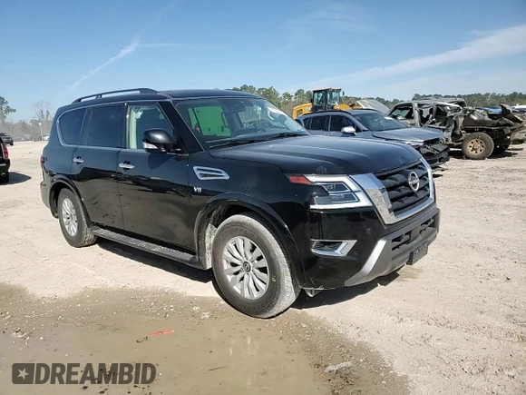 2021 Nissan Armada SV z VIN JN8AY2AD7M9661699, wystawiony jako Copart lot #47533705 z przebiegiem 88 535 mil mil oraz Szkoda całkowita • Salvage title. Historia ofert i sprzedaży dostępna na DreamBid. Obrazek 12.