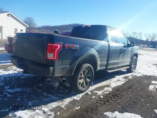 2017 Ford F-150 XL with VIN 1FTFX1EF1HFA23112, listed as a IAAI auction lot 41395236 with 96,848 mi miles. Bid and sale history available at carsss.com. Image 4.