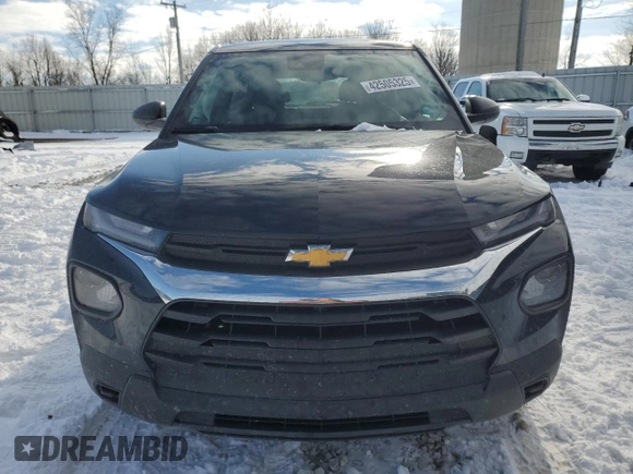 2021 Chevrolet TrailBlazer LS with VIN KL79MNSL9MB144654, listed as a Copart auction lot 42505325 with 51,517 mi miles and Clean Title. Bid and sale history available at carsss.com. Image 5.