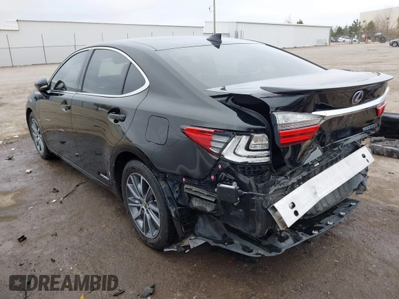 2017 Lexus ES 300h with VIN JTHBW1GG6H2153674, listed as a IAAI auction lot 41900609 with 133,180 mi miles and . Bid and sale history available at DreamBid. Image 3.