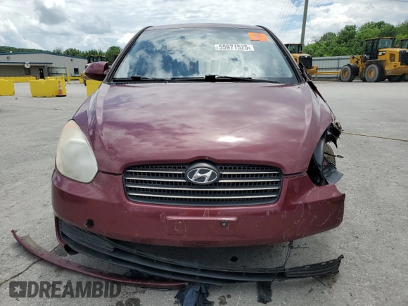 2009 Hyundai Accent Auto GLS с VIN KMHCN46C69U361483, выставлен на аукционе Copart как лот 55971525 с пробегом 159 519 миль миль и Списание • Salvage title. История ставок и продаж доступна на DreamBid. Изображение 5.