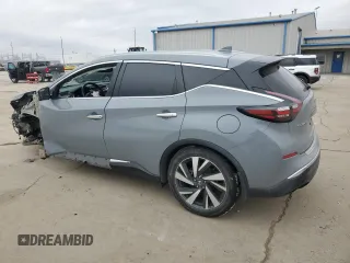 2022 Nissan Murano SL with VIN 5N1AZ2CJ1NC117890, listed as a Copart auction lot 44622575 with 51,664 mi miles and Salvage Title. Bid and sale history available at DreamBid. Image 2.