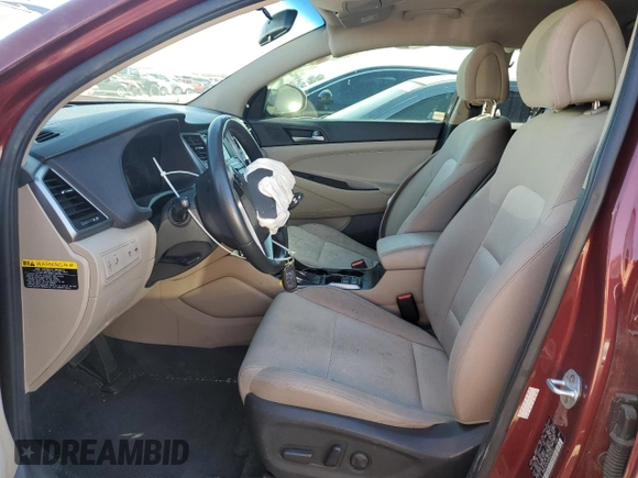 2016 Hyundai Tucson Sport with VIN KM8J33A24GU250501, listed as a Copart auction lot 47825455 with 106,392 mi miles and Salvage Title. Bid and sale history available at carsss.com. Image 7.