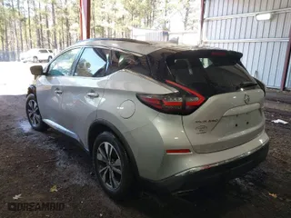 2021 Nissan Murano SV with VIN 5N1AZ2BSXMC143087, listed as a IAAI auction lot 41710445 with 89,901 mi miles. Bid and sale history available at carsss.com. Image 3.