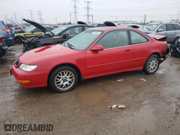 1999 Acura CL Premium z VIN 19UYA2251XL013466, wystawiony jako Copart lot #86105624 z przebiegiem 155 867 mil mil oraz Szkoda całkowita • Salvage title. Historia ofert i sprzedaży dostępna na DreamBid. Obrazek 1.