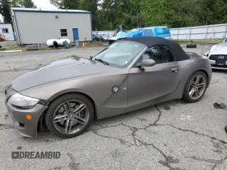 2006 BMW Z4 M z VIN 5UMBT93566LY52187, wystawiony jako Copart lot #54990615 z przebiegiem 88 810 mil mil oraz Szkody całkowita. Historia ofert i sprzedaży dostępna na DreamBid. Obrazek 1.